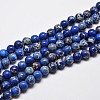Natural Imperial Jasper Beads Strands G-I122-8mm-06-1