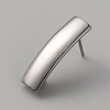 304 Stainless Steel Stud Earring STAS-WH0017-030P-1