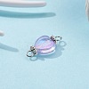 Eco-Friendly Transparent Acrylic Links Connectors PALLOY-JF00750-01-3
