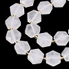 Natural White Jade Beads Strands G-N368-01A-17-4