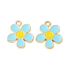 Alloy Enamel Pendants ENAM-C009-01G-3