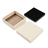 Cardboard Paper Jewelry Storage Boxes with Sponge CON-P023-01E-02-2