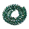Electroplate Glass Beads Strands LS-EGLA-A044-T8mm-B18-3