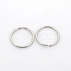 Tarnish Resistant 304 Stainless Steel Open Jump Rings STAS-N040-02-1