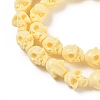 Synthetic Coral Carved Beads Strands CORA-M001-10A-3