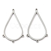 Non-Tarnish 304 Stainless Steel Chandelier Component Links STAS-B056-07P-02-1