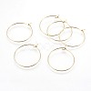 316 Surgical Stainless Steel Hoop Earring Findings STAS-P221-01C-G-1