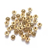 Tibetan Style Alloy Bead Caps X-GLF0664Y-2