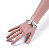 Cotton Thread Tassels Charm Bracelets BJEW-JB04385-01-6