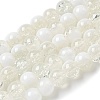 Crackle Glass Beads Strands GLAA-U001-8mm-07-1
