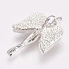 Natural Quartz Crystal Pendants KK-G346-02C-3