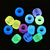 Transparent Luminous Acrylic Beads X-OACR-N137-33-2
