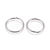 Tarnish Resistant 304 Stainless Steel Saw Cut Open Jump Rings STAS-P212-25P-02-3