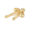 Rack Plating Brass Pendant KK-S366-19G-2