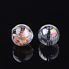 Handmade Blown Glass Globe Beads BLOW-T001-02A-AB-2