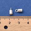 925 Sterling Silver Cord Ends STER-F032-09S-3mm-3