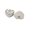 304 Stainless Steel Pendants STAS-L080-001P-03-2