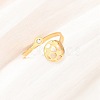 304 Stainless Steel Cuff Open Rings LS-RJEW-D337-01C-G-4