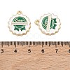 Alloy Enamel Pendants FIND-H020-01A-G-3
