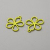 Hollow Out Spray Painted Alloy Pendants LS-FIND-WH20008-19A-2