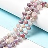 Natural Pink Tourmaline Beads Strands G-G980-02-2