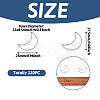 304 Stainless Steel Linking Rings STAS-TAC0002-17-02P-4