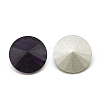 Pointed Back Glass Rhinestone Cabochons RGLA-T086-12mm-16-2