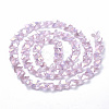 Electroplate Glass Beads EGLA-Q091-10mm-B17-2