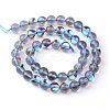 Synthetic Moonstone Beads Strands X-G-R375-8mm-B03-2