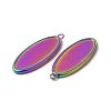 Ion Plating(IP) 304 Stainless Steel Pendant Cabochons Settings STAS-A070-45MC-2