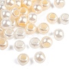 Acrylic Imitation Pearl European Beads OACR-XCP0001-11-1