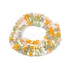 Electroplate Glass Beads Strands X-GLAA-T023-A17-02-2