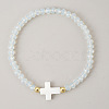 Bohemian Glass Beads Stretch Bracelets LS-KO2121-8-1