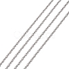 Tarnish Resistant 304 Stainless Steel Ball Chains CHS-A002D-1.5mm-1