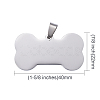 Tarnish Resistant 304 Stainless Steel Pendants X-STAS-I140-07B-3