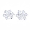 Transparent Acrylic Beads X-OACR-N008-101-4