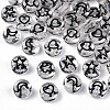 Transparent Acrylic Beads X-TACR-N010-002B-1