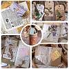 24 Sheet 12 Style Square with Marble Pattern Scrapbook Paper Pad SCRA-GF0001-05-5