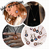 Glass Pendants WOOD-NB0001-63B-6