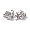 Rack Plating Brass Charms KK-C007-17P-4