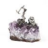 Natural Amethyst Cluster Base Sculpture G-N347-02B-3
