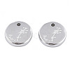 Non-Tarnish 316 Surgical Stainless Steel Charms STAS-S116-418J-P-2