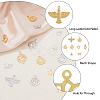 64Pcs 16 Style Rack Plating Brass Pendants KK-FH0006-67-4