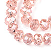 Electroplate Glass Beads Strands LS-EGLA-A034-T6mm-A34-2
