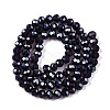 Electroplate Glass Beads Strands EGLA-A044-T6mm-A15-3