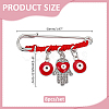 8Pcs Stainless Steel Brooches JEWB-ME00003-2