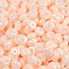 Opaque Colours Luster Glass Seed Beads SEED-P008-01C-14-2