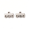 Non-Tarnish 304 Stainless Steel Chandelier Component Links STAS-A074-02C-P-1