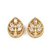 Brass Pave Cubic Zirconia Multi-strand Links ZIRC-F145-07G-01-1