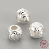 925 Sterling Silver Beads STER-S002-16-6mm-1